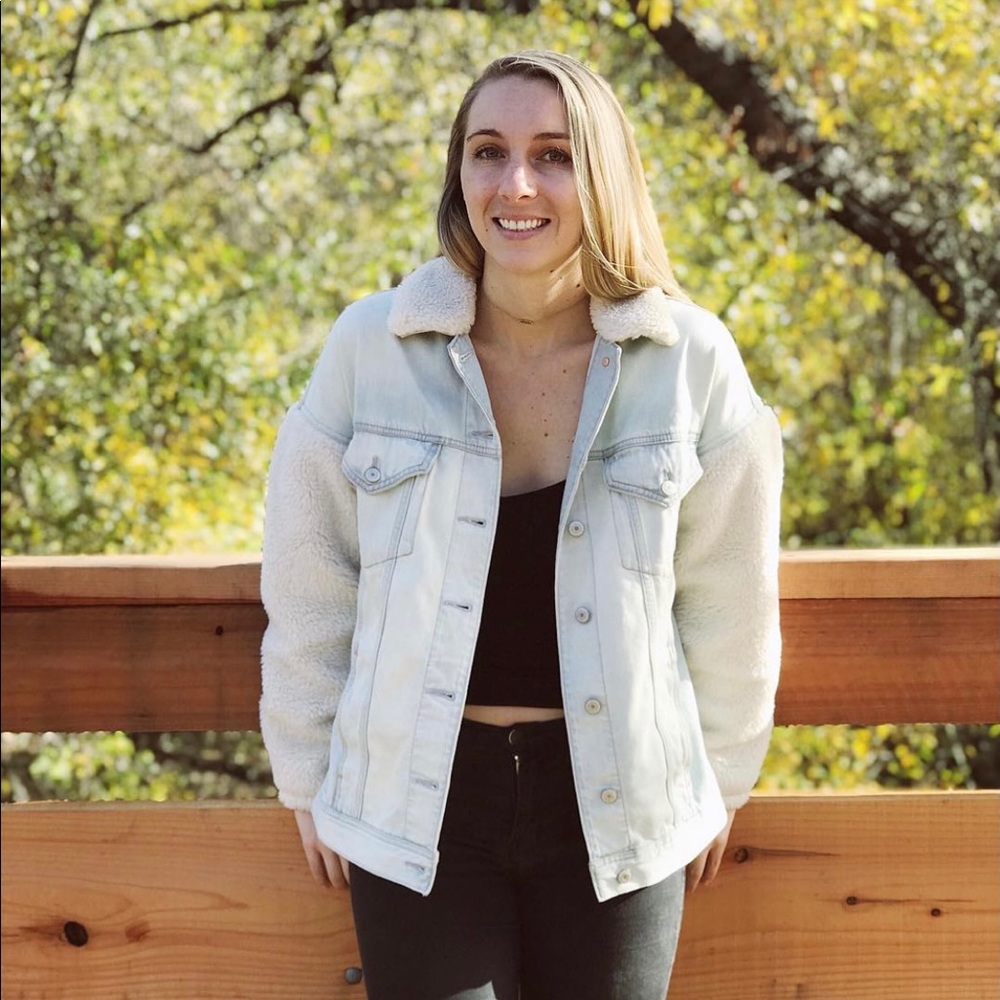 Sherpa Jean Jacket